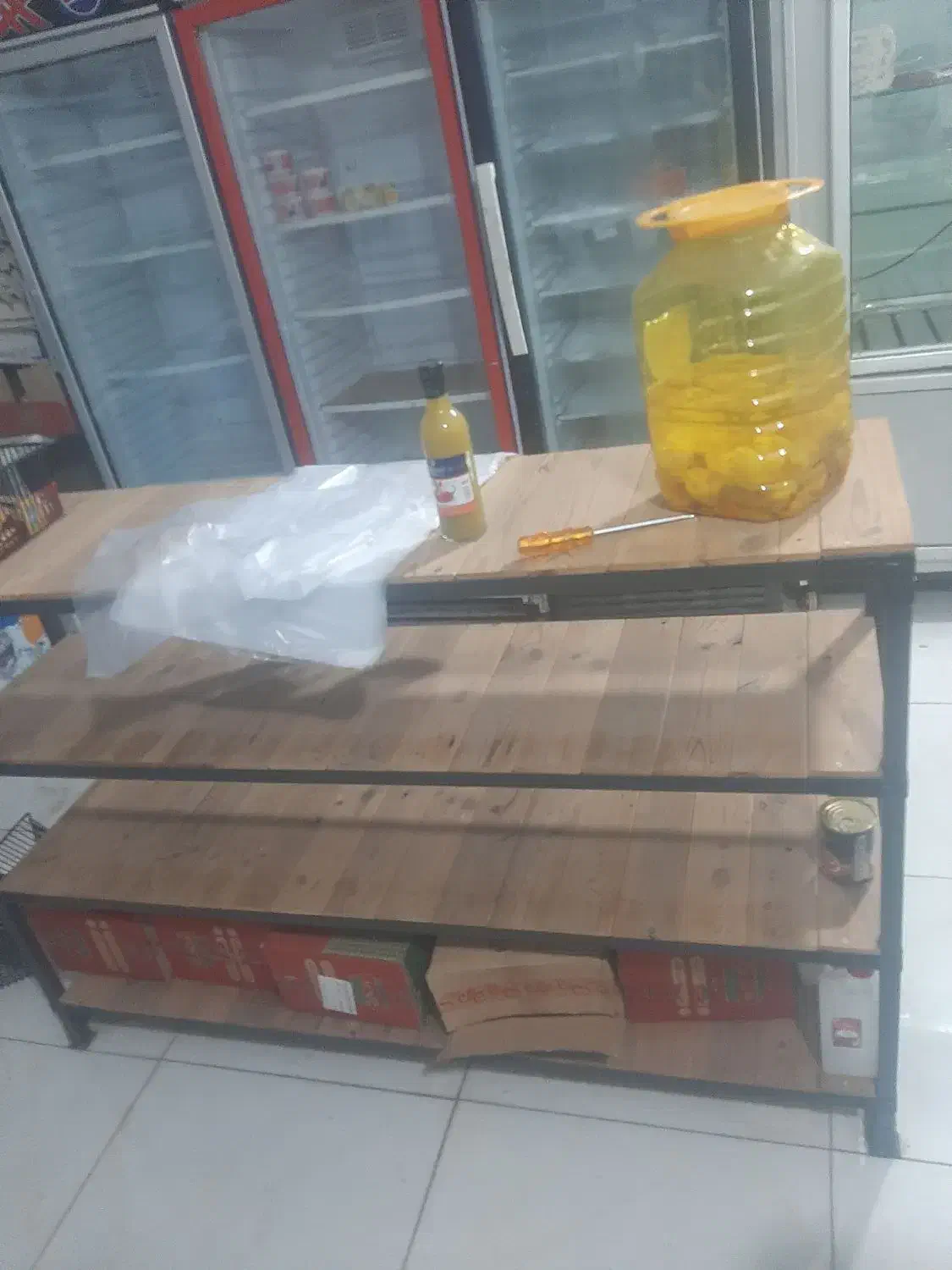 فروش وسایل مغازه وپروتینی قیمت توافقی|فروشگاه و مغازه|اهواز, کیانشهر|دیوار