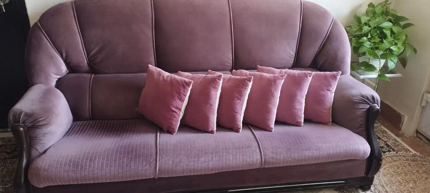 مبلمان با بوفه و تخت خواب|مبلمان خانگی و میز عسلی|خرمآباد, |دیوار