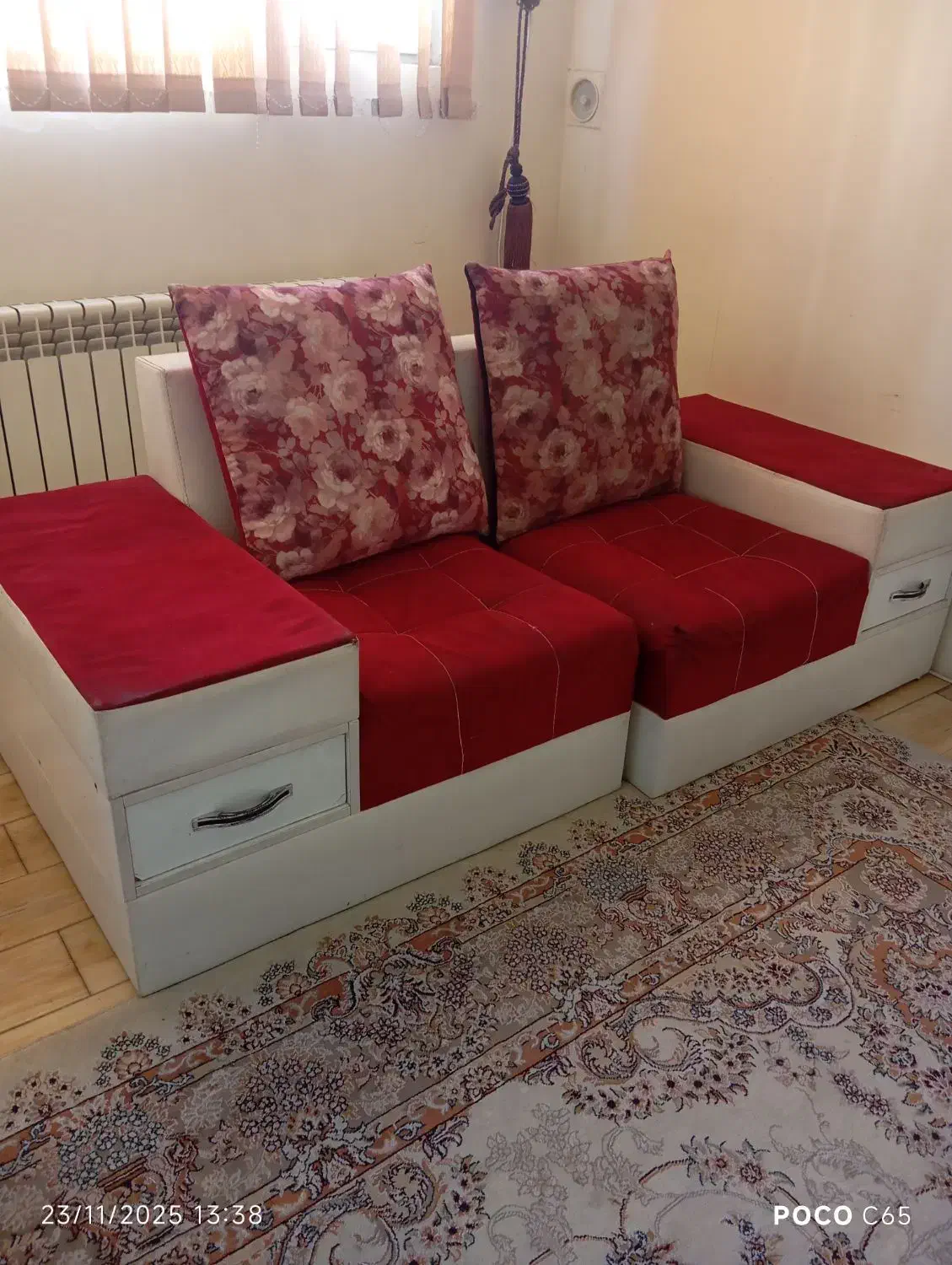 مبلمان 7 نفره ال راحتی و میز ناهارخوری 4 نفره|مبلمان خانگی و میز عسلی|سبزوار, پاسداران|دیوار