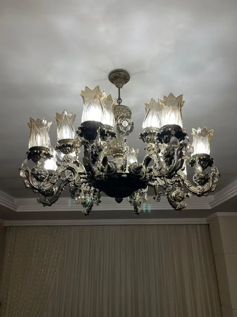 لوستر و دیوار کوب برنز|لوستر و چراغ آویز|تهران, امیریه|دیوار