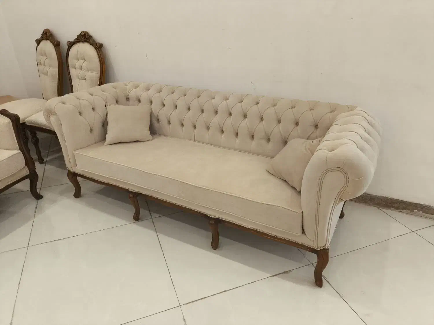 مبل فرانسوی با چک صیادی|مبلمان خانگی و میز عسلی|چهاردانگه (تهران), |دیوار