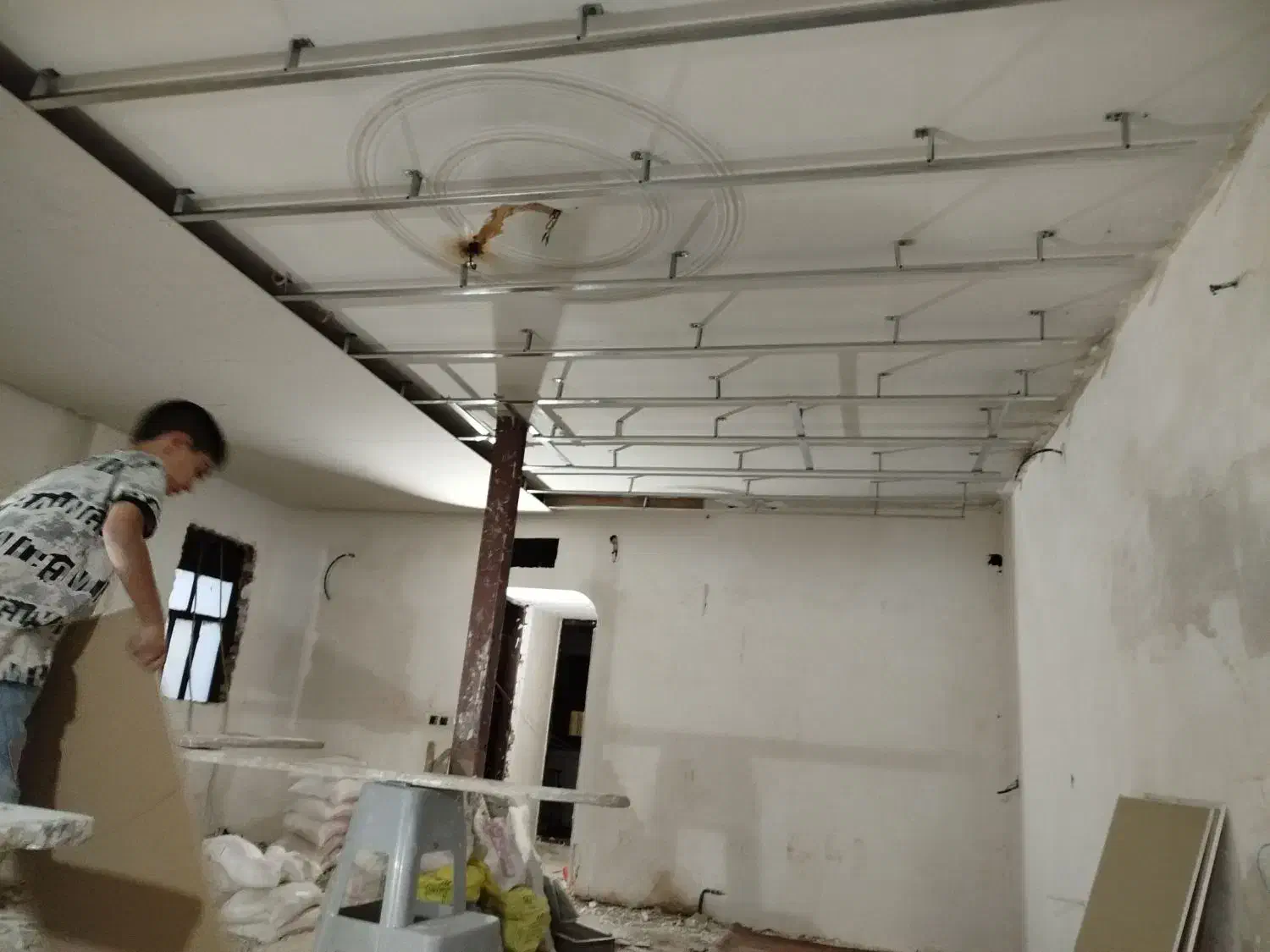 نقاشی کناف بازسازی واحد|خدمات پیشه و مهارت|نسیمشهر, |دیوار