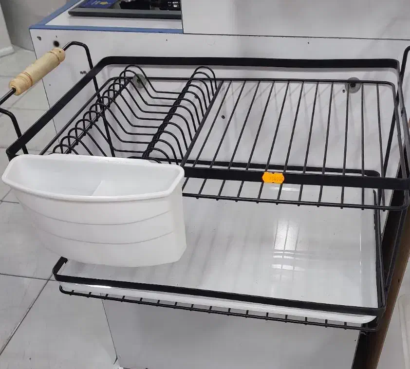 سبد آبچکان کنار سینک در دزفول|آبچکان و نظمدهنده ظروف|دزفول, |دیوار