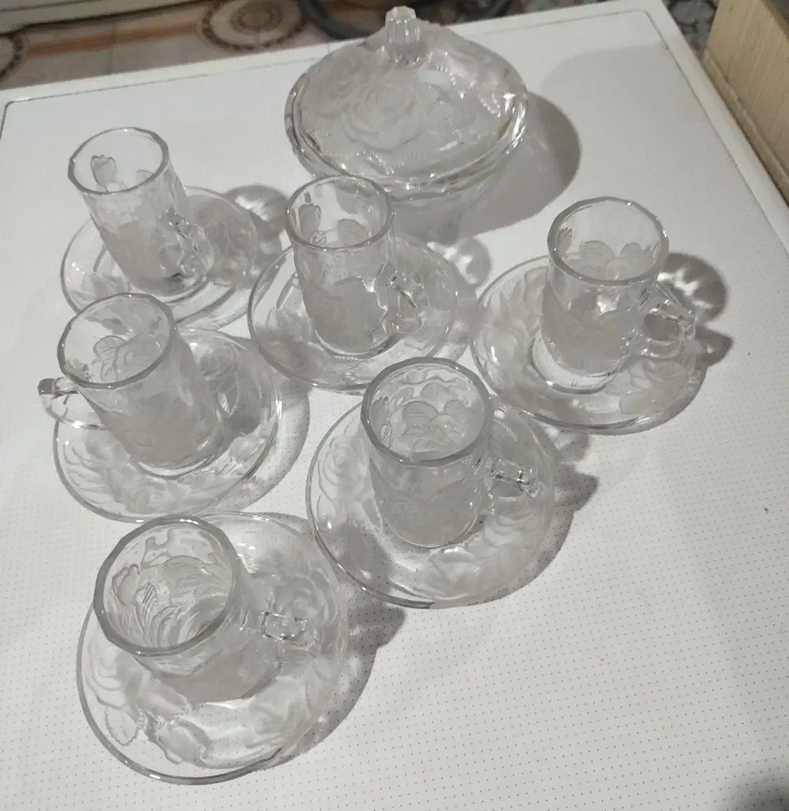 فنجان گل یخی برجسته ژاپنی|کلکسیون اشیاء عتیقه|اهواز, مهرشهر|دیوار