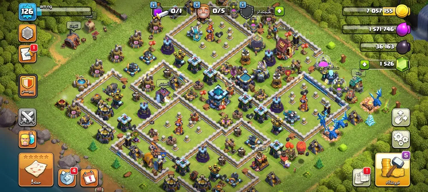 اکانت کلش آف کلنز|کنسول، بازی ویدئویی و آنلاین|مشهد, پنجتن|دیوار