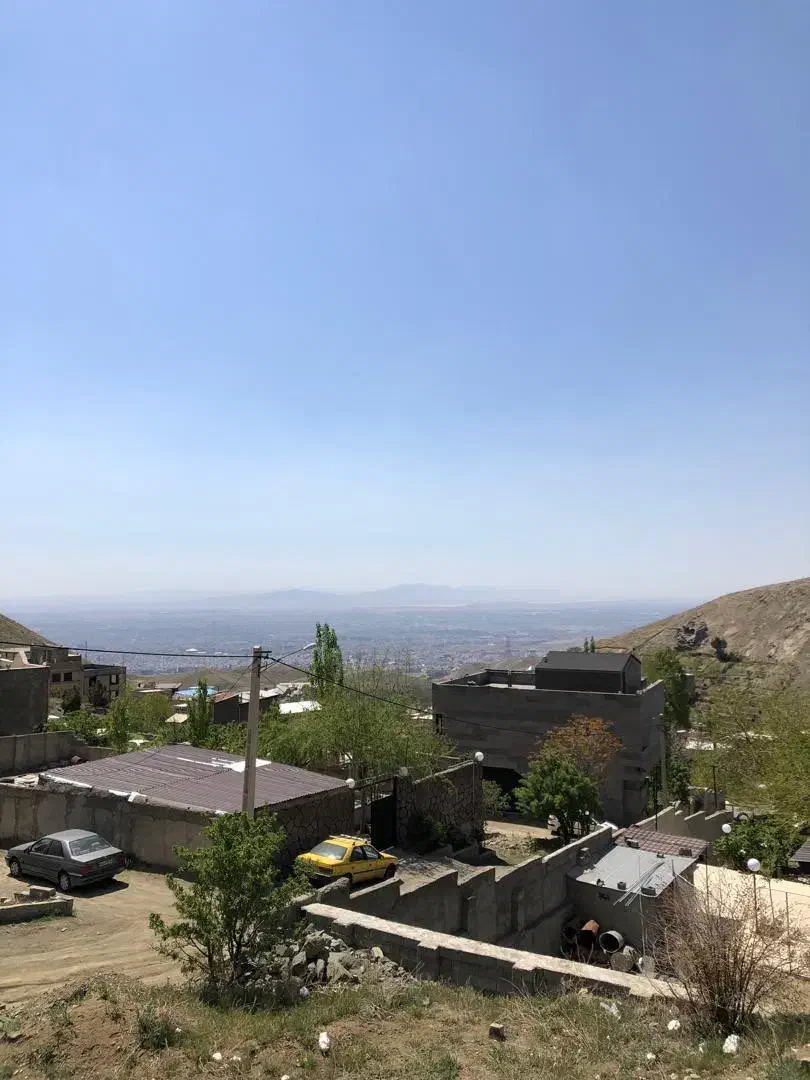 زمین ۲۰۰ متری بالای اتوبان همت(بر۱۰)|فروش زمین و ملک کلنگی|کرج, سیاه کلان|دیوار