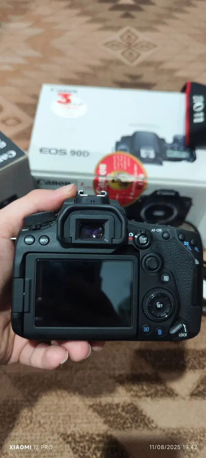 دوربین 90 دی با لنز 18-135 و 50m f1.4|دوربین عکاسی و فیلم‌برداری|اسالم, |دیوار