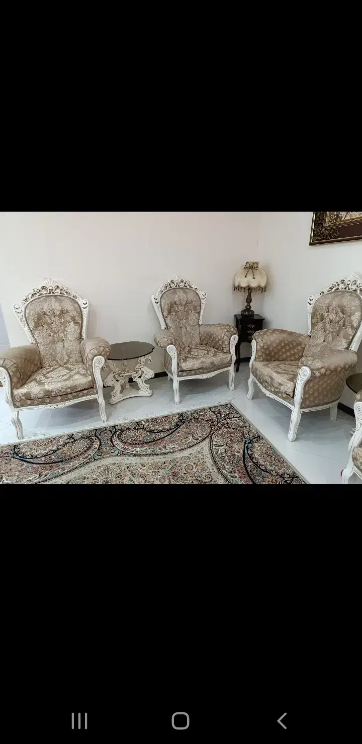 مبل سلطنتی|مبلمان خانگی و میز عسلی|تهران, امام زاده عبدالله|دیوار