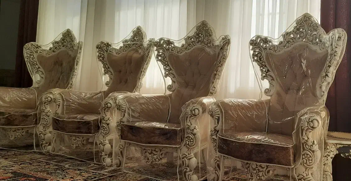 مبل سلطنتی|مبلمان خانگی و میز عسلی|الیگودرز, |دیوار