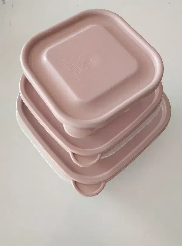 ظرف3عددی ایده آل|ظروف نگهدارنده، پلاستیکی، یک‌بارمصرف|بند زرک, |دیوار