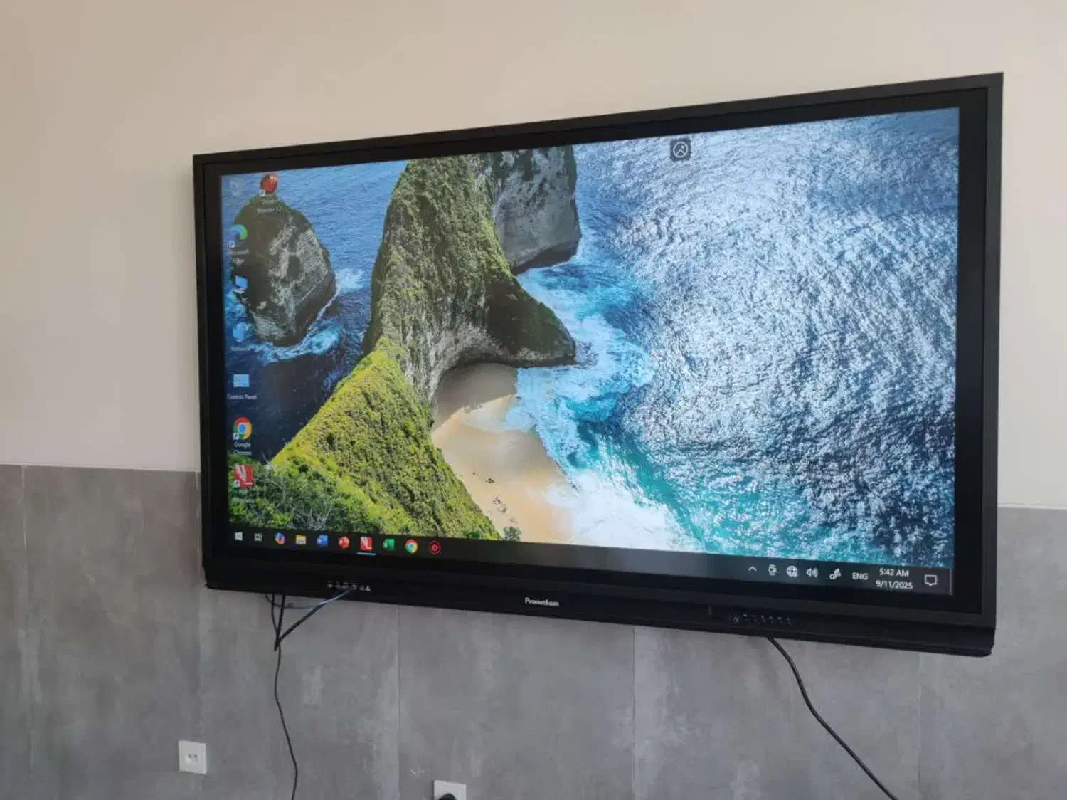 فروش نمایشگرهای بزرگ لمسی promethean  ap7|تلویزیون و پروژکتور|یزد, |دیوار