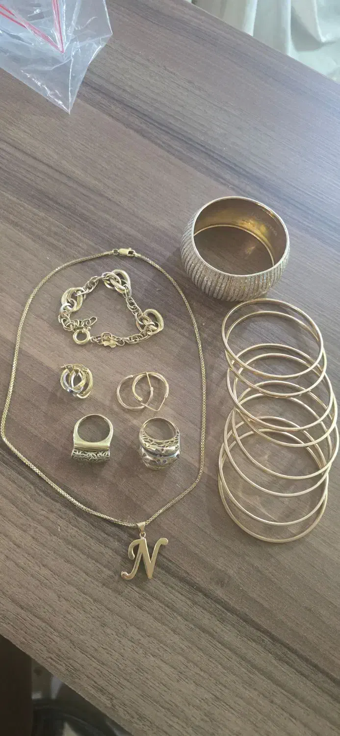 فروش طلا تک دست النگو دستبند گوشواره گردنبند|جواهرات|شاهین‌شهر, دهخدا|دیوار