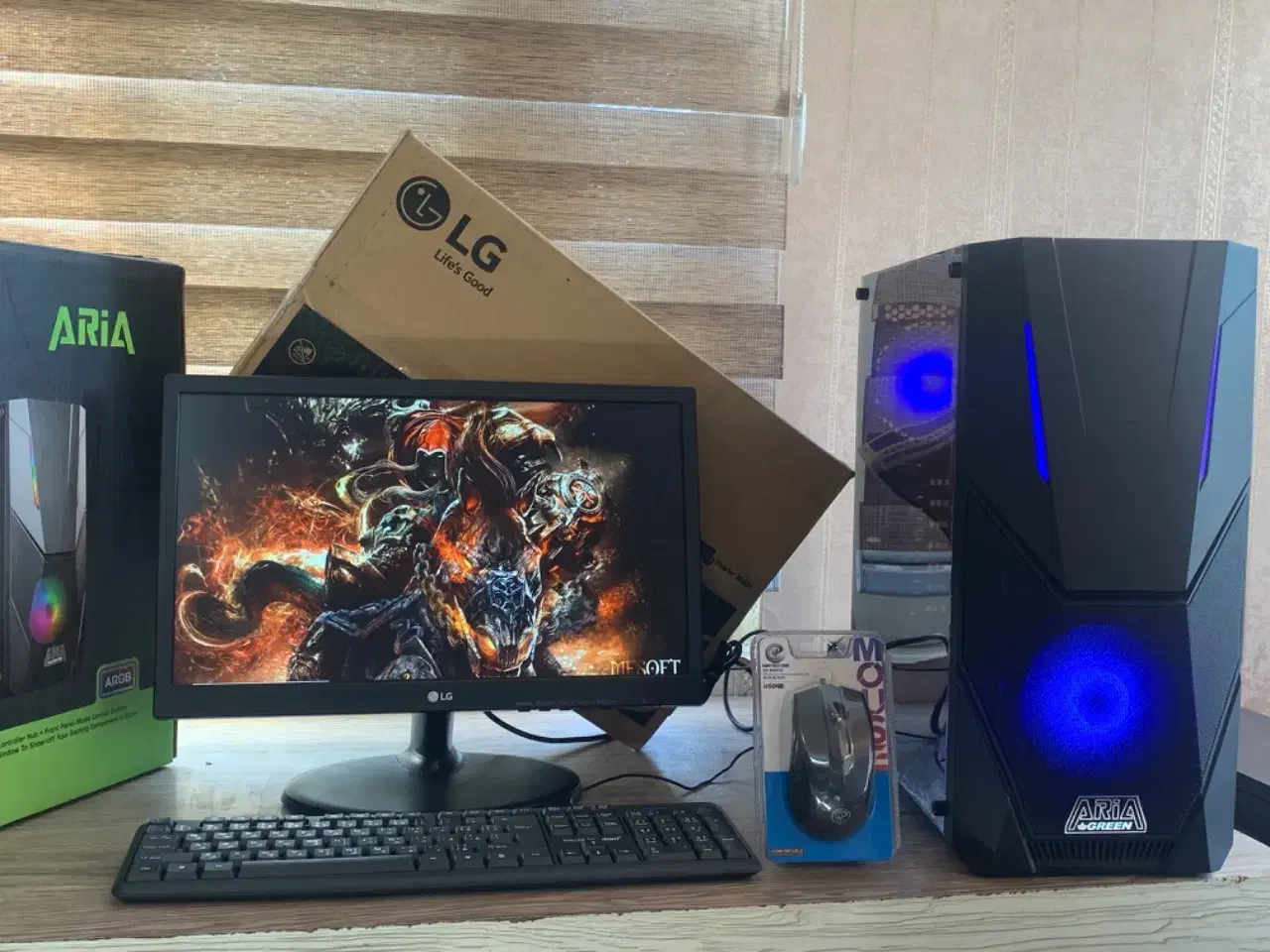 کامل کامپیوترcori7گیمینگDDR5رم16با24ماهگارانتیB999|رایانه رومیزی|مشهد, جنت|دیوار