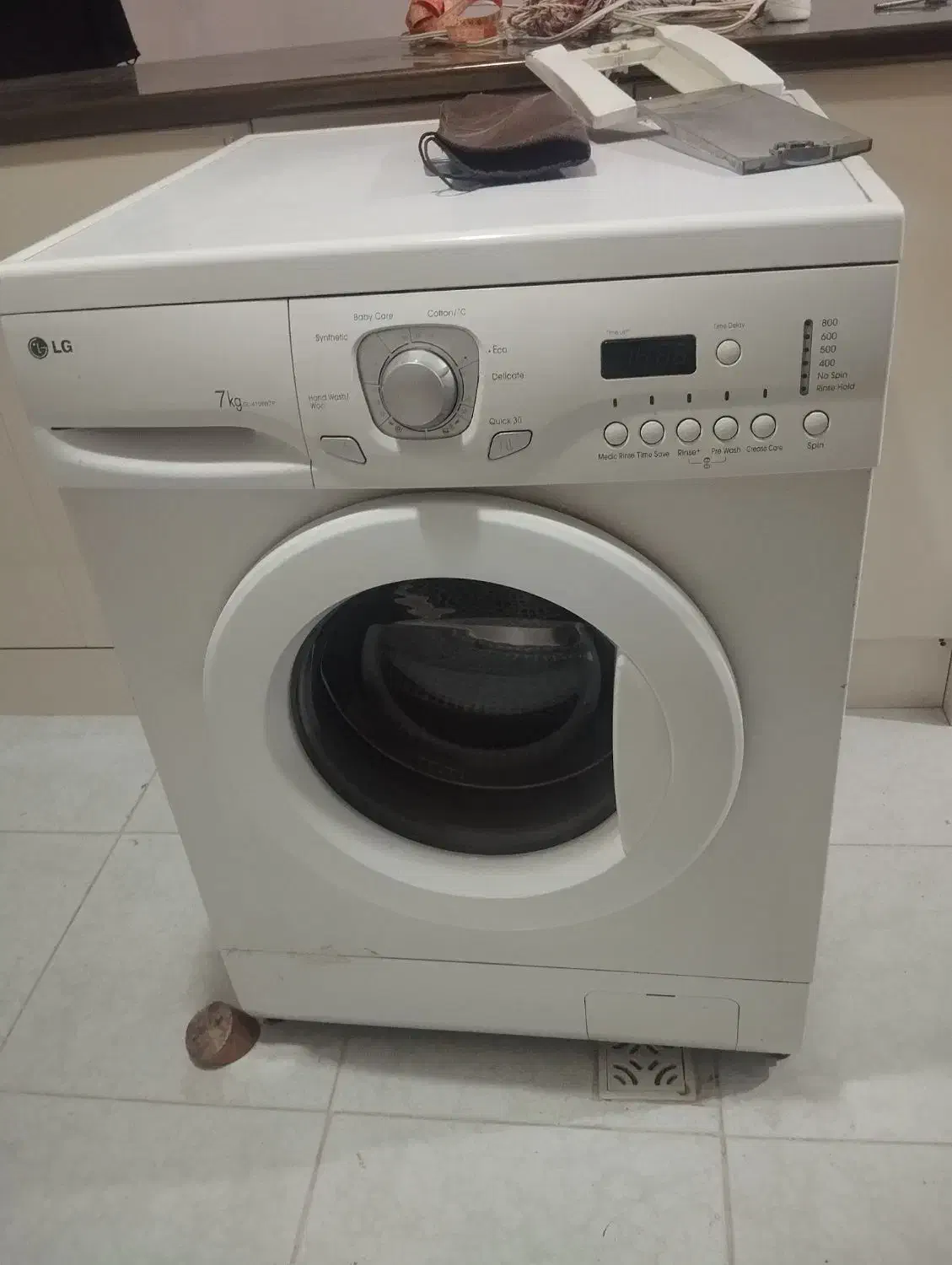 لباسشویی ۷ کیلو ال جی اصل کره|ماشین لباسشویی و خشککن لباس|اردبیل, |دیوار