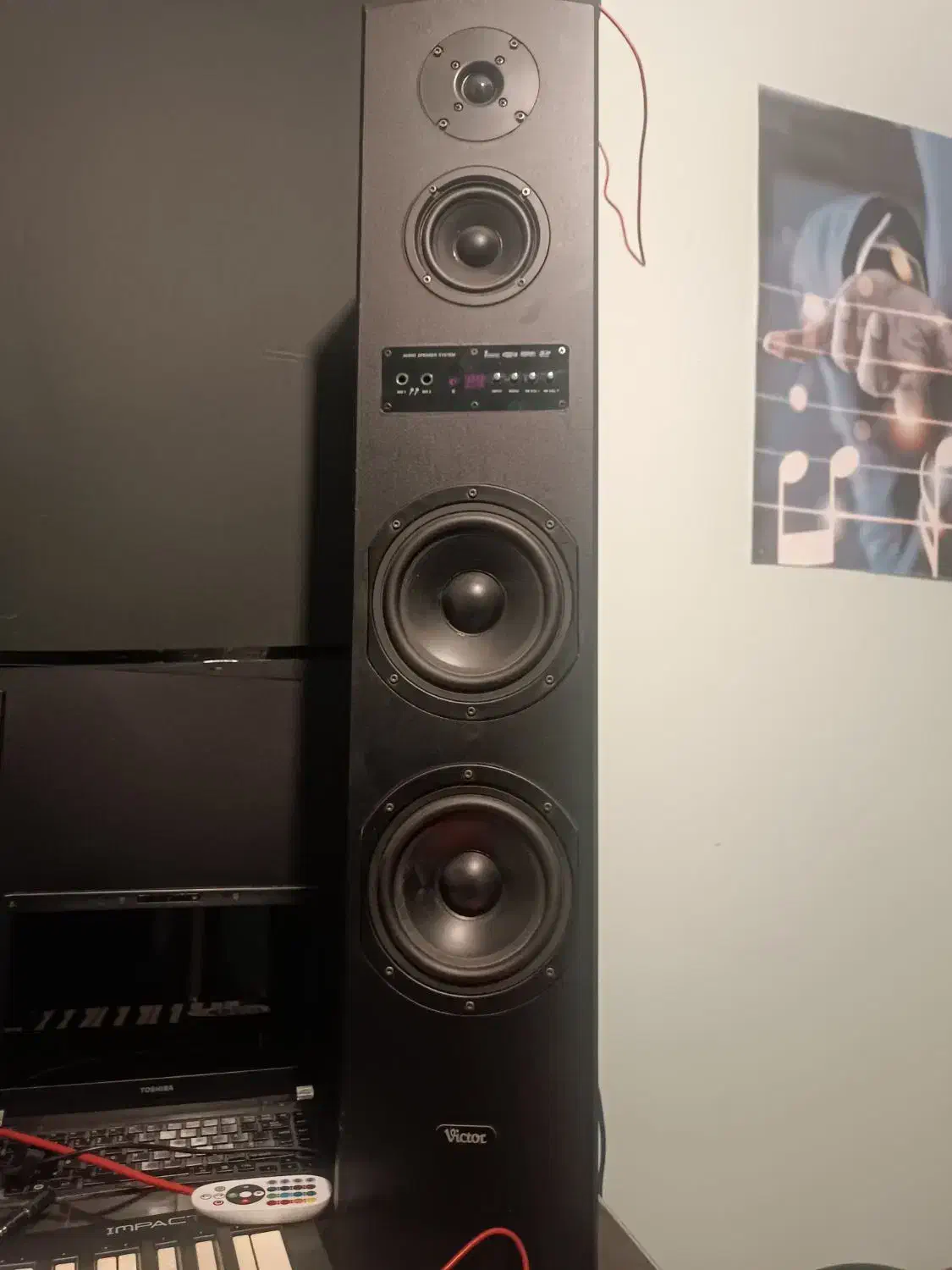 اسپیکر حرفه ای ویکتور|سیستم صوتی خانگی|قزوین, |دیوار