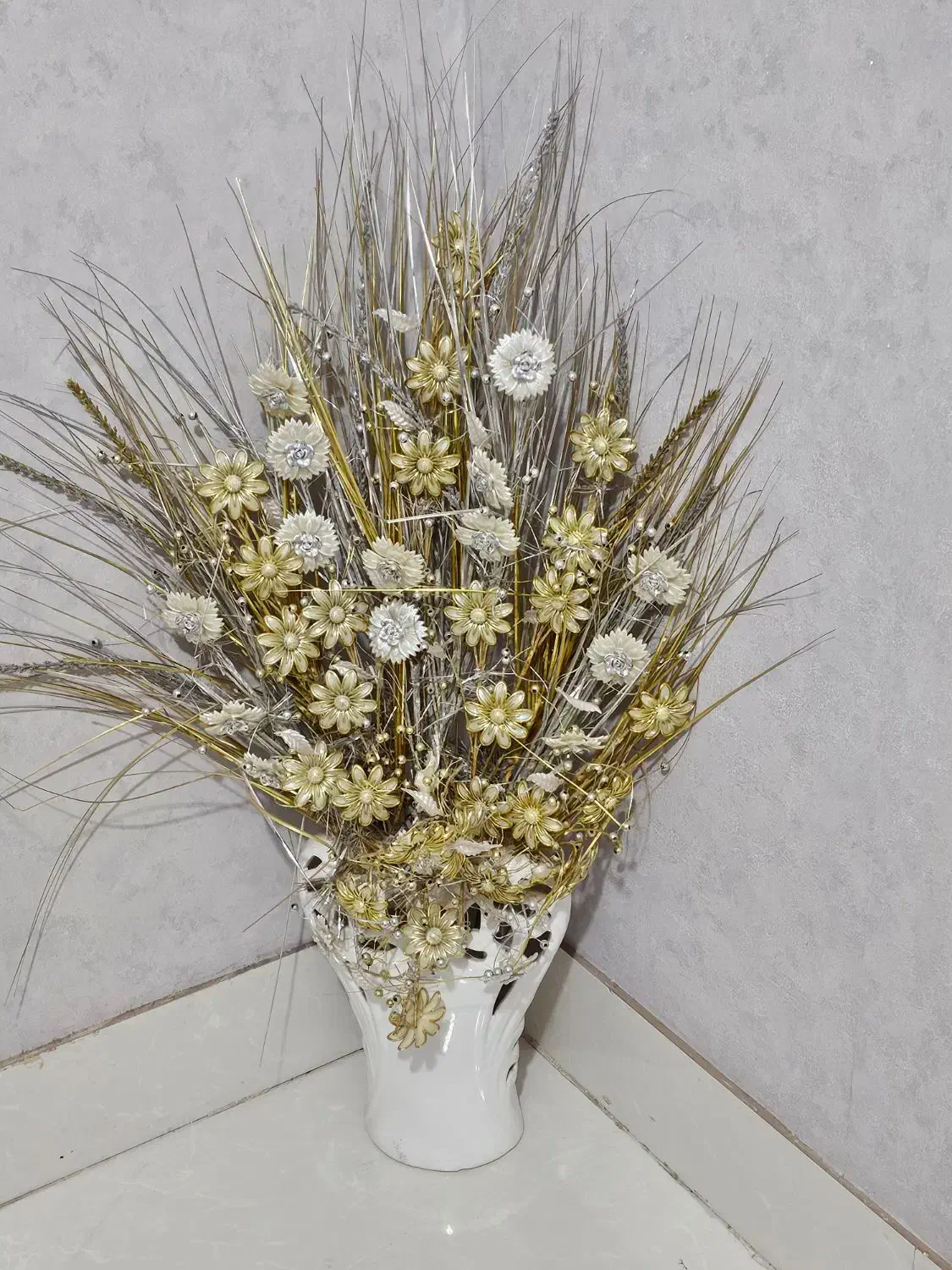 گل کریستال|گل مصنوعی|سیرجان, |دیوار