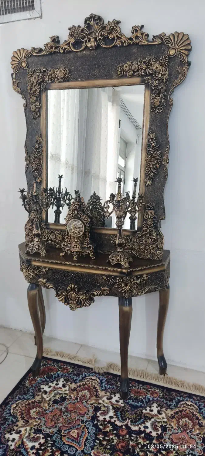 آینه و شمعدان|بوفه، ویترین، کنسول|اندیشه, اندیشه فاز ۱|دیوار