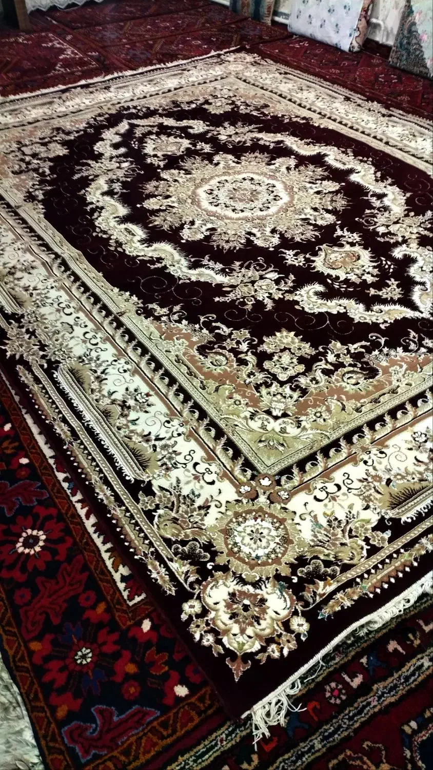 فرش ماشینی 2 تخته 12 متر|فرش|اهر, |دیوار