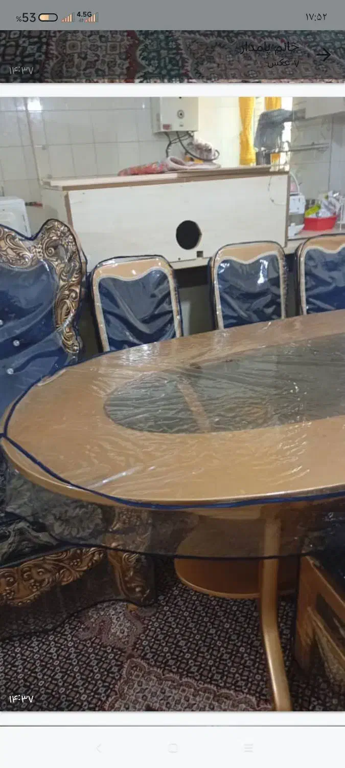 فروش فوری مبل نو نو|مبلمان خانگی و میز عسلی|پرند, فاز ۴|دیوار