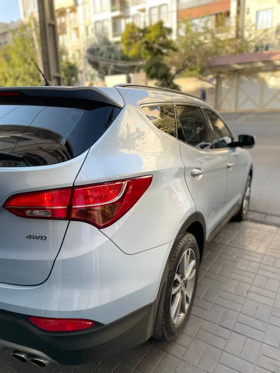 سانتافه 2014 بی رنگ سفارشی امارات پانوراما ۲ دف|خودرو سواری و وانت|کرج, اتحاد|دیوار