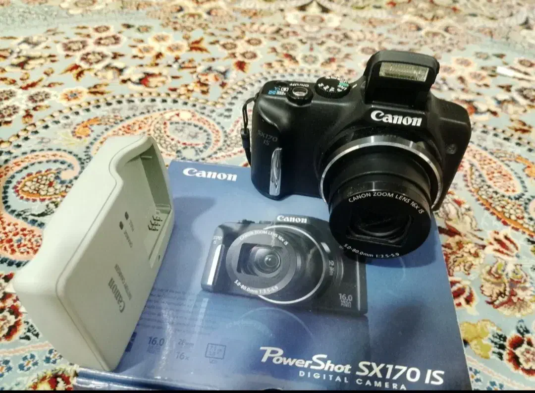 دوربین کنون SX170 درحد نو|دوربین عکاسی و فیلمبرداری|قم, نیروگاه|دیوار