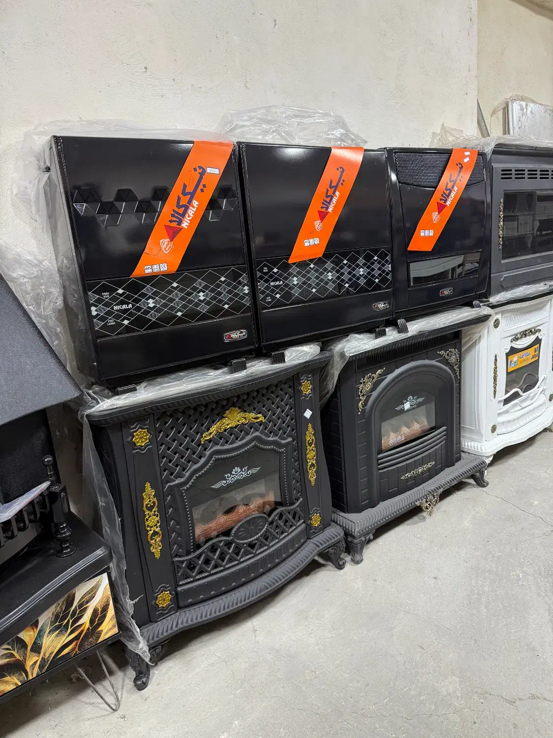 پخش بخاری گازی شومینه نیک کالا حصیری بدون واسطه|بخاری، هیتر، شومینه|ارومیه, |دیوار