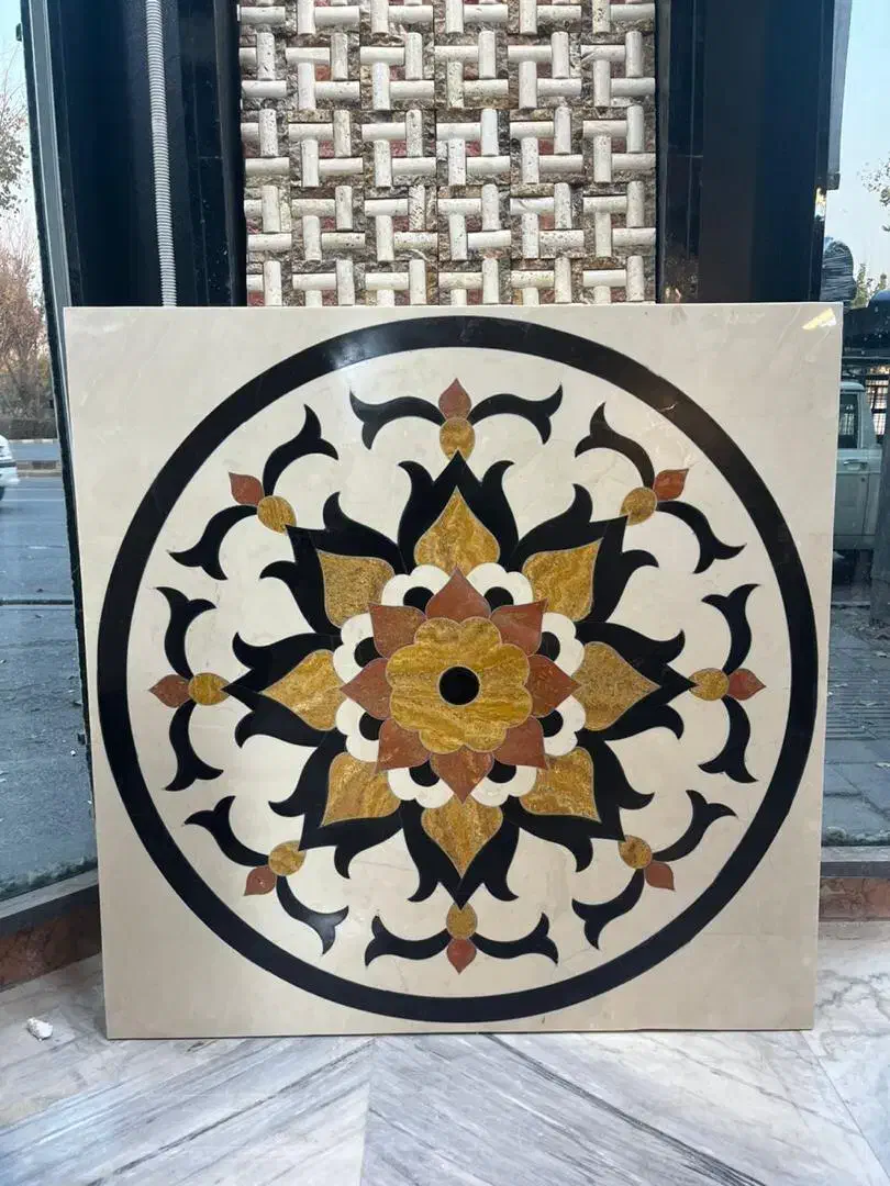 معرق ،تزئینات ساختمان،نرده سنگی ،سرستون|صنایع دستی و سایر لوازم تزئینی|صوفیان, |دیوار