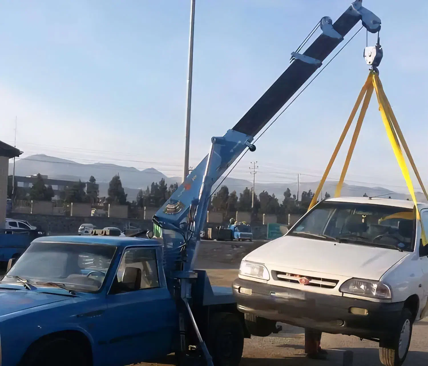 جرثقیل نیسان|خدمات حمل و نقل|شوش, |دیوار