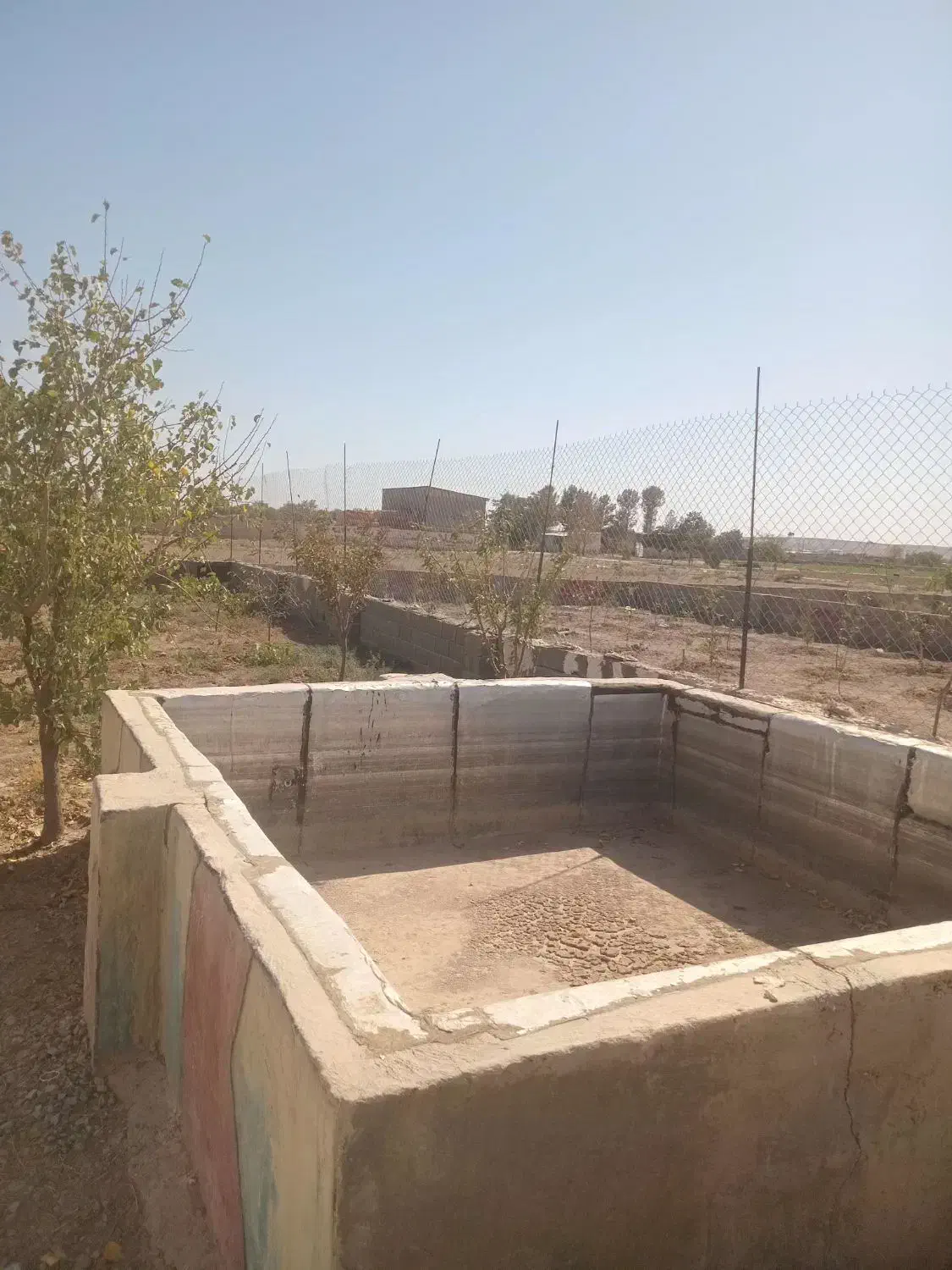 ۳۱۳ متر باغچه با کانکس استخر|فروش زمین و ملک کلنگی|تنکمان, |دیوار