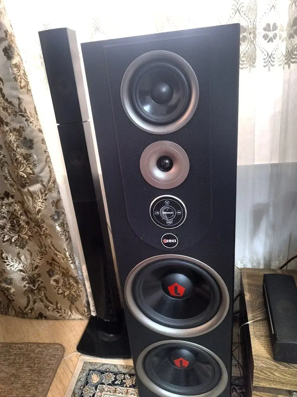 باند اسپیکر بزرگ جفتی، فلش خور و بلوتوث دار|سیستم صوتی خانگی|خمین, |دیوار