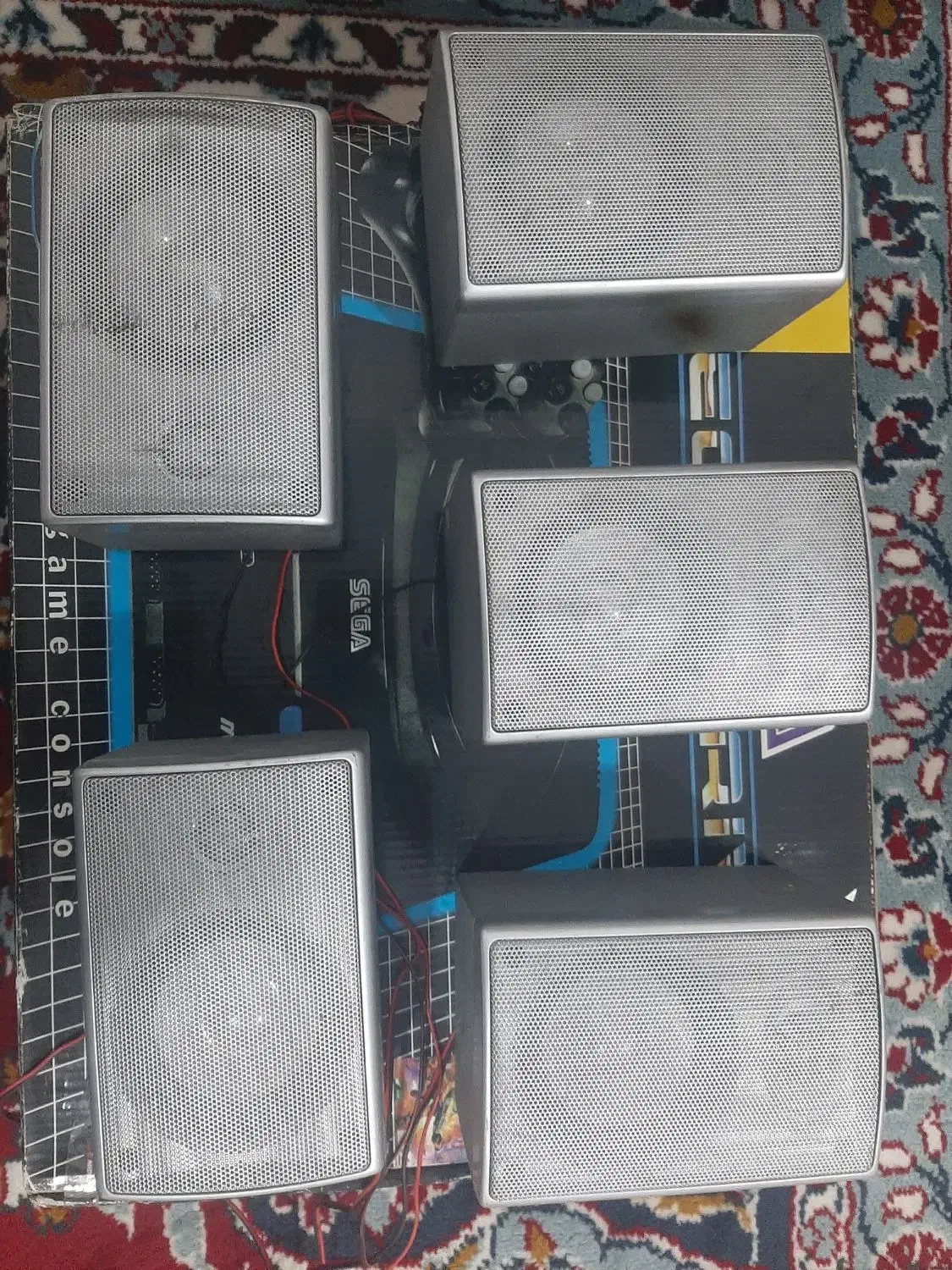 پنج‌ عدد باند|سیستم صوتی خانگی|آبیک, |دیوار