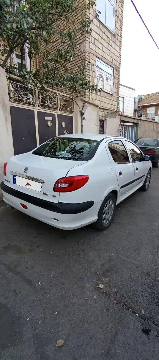 پژو 206 sd v20 تیپ 2|خودرو سواری و وانت|همدان, |دیوار