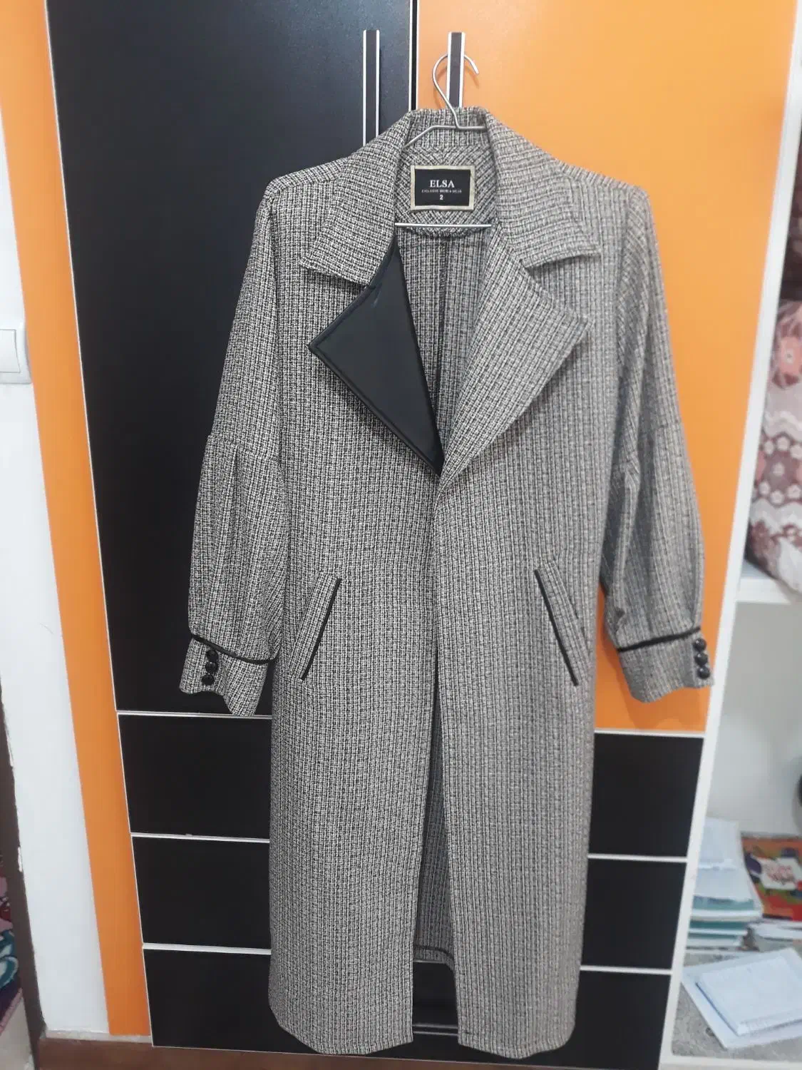 پالتو رنگ کرم نونو|لباس|ایلام, |دیوار