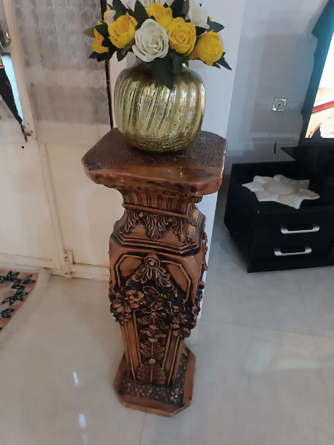 گلدان پذیرایی|مجسمه، تندیس، ماکت|بندر امام خمینی, |دیوار