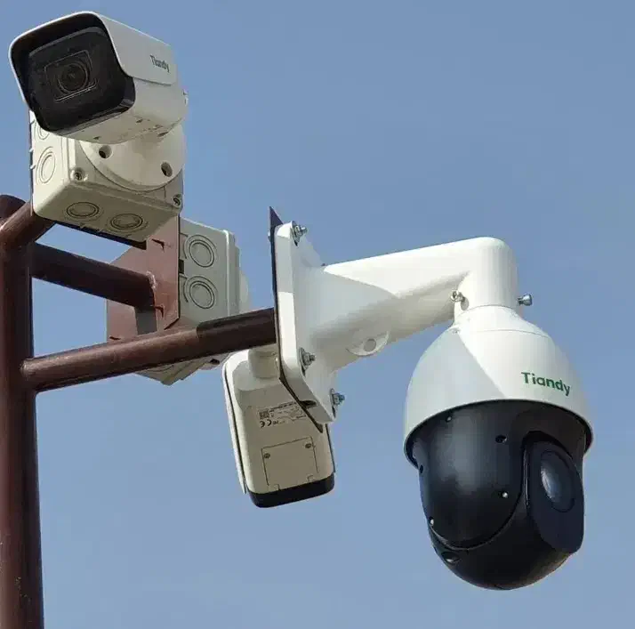پک دوربین مداربسته IP برند جهانی TIANDY شنوددار|دوربین مداربسته|سیرجان, |دیوار