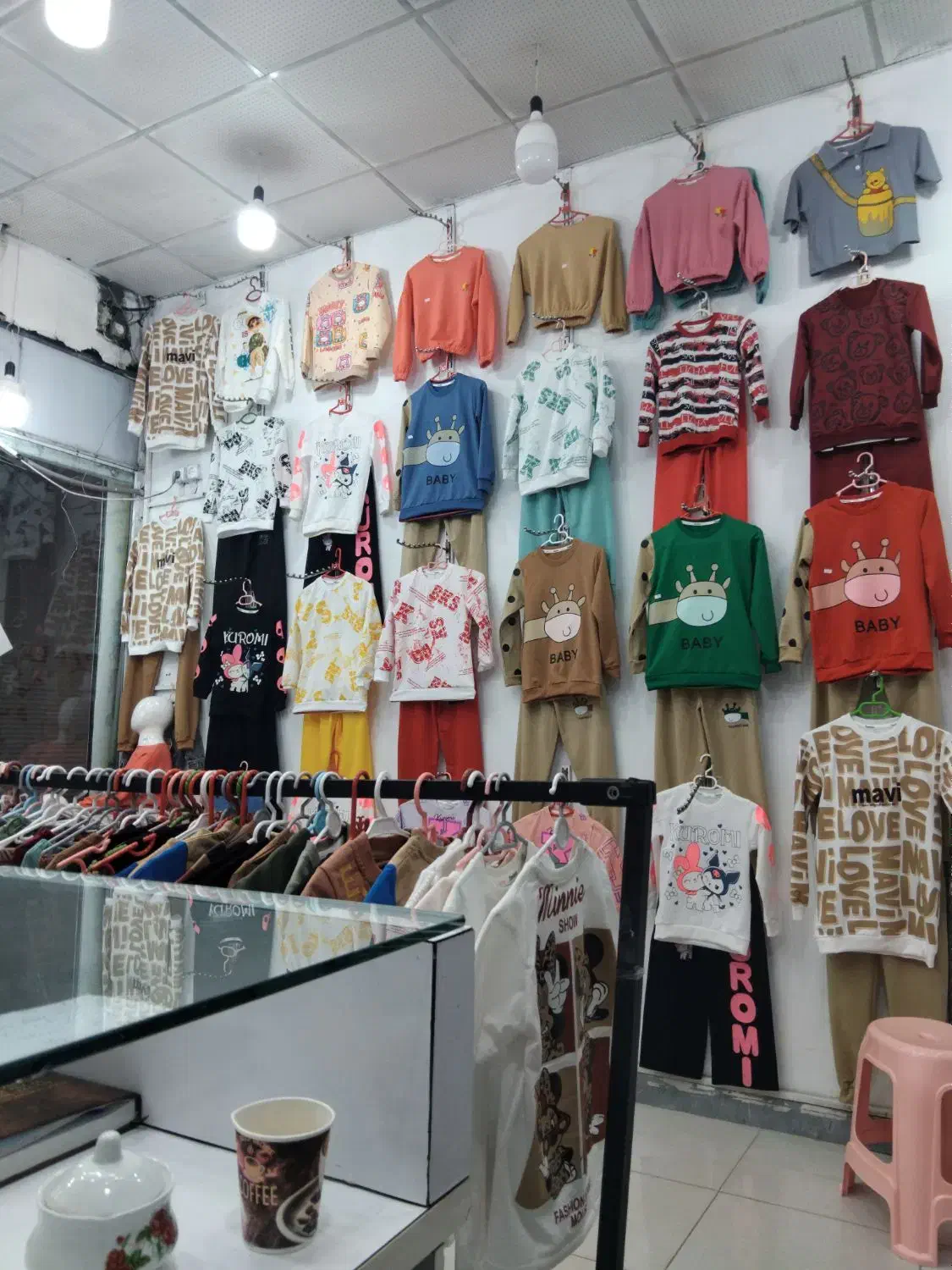 فروش لباسهای بچه ست پنبه دورس فقط ۳۵۰هزار تومان|کفش و لباس بچه|پارسآباد, |دیوار