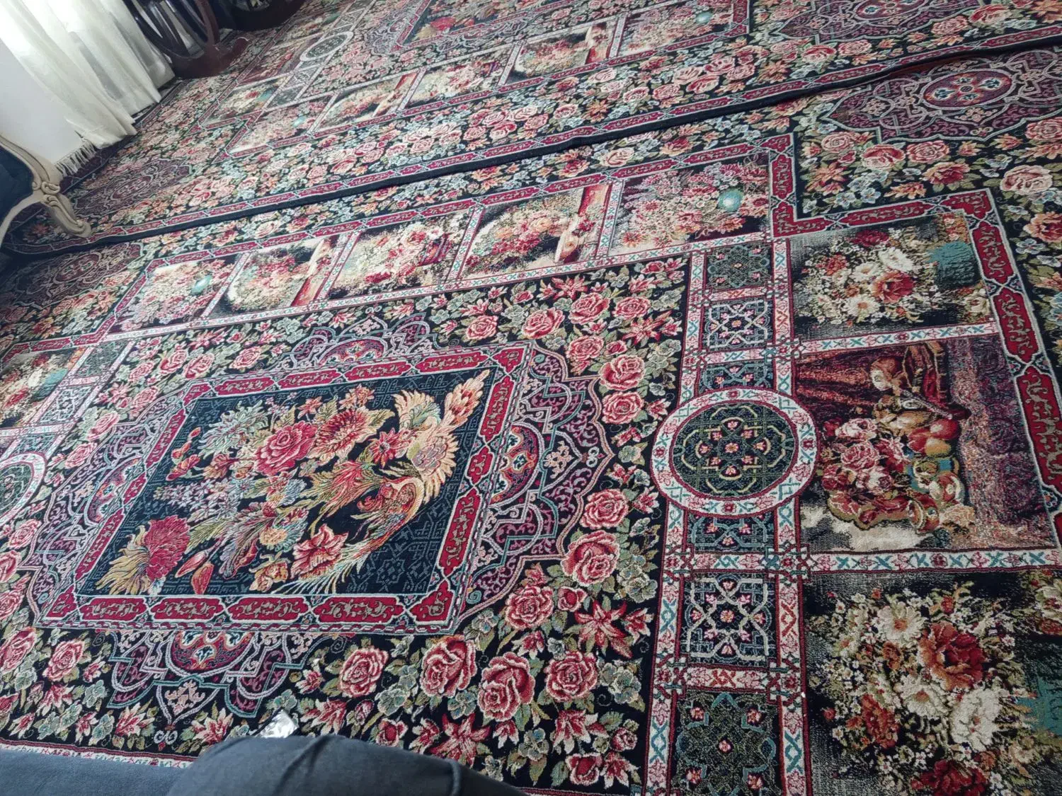 فرش ۱۲ متری|فرش|شیروان (خراسان), |دیوار