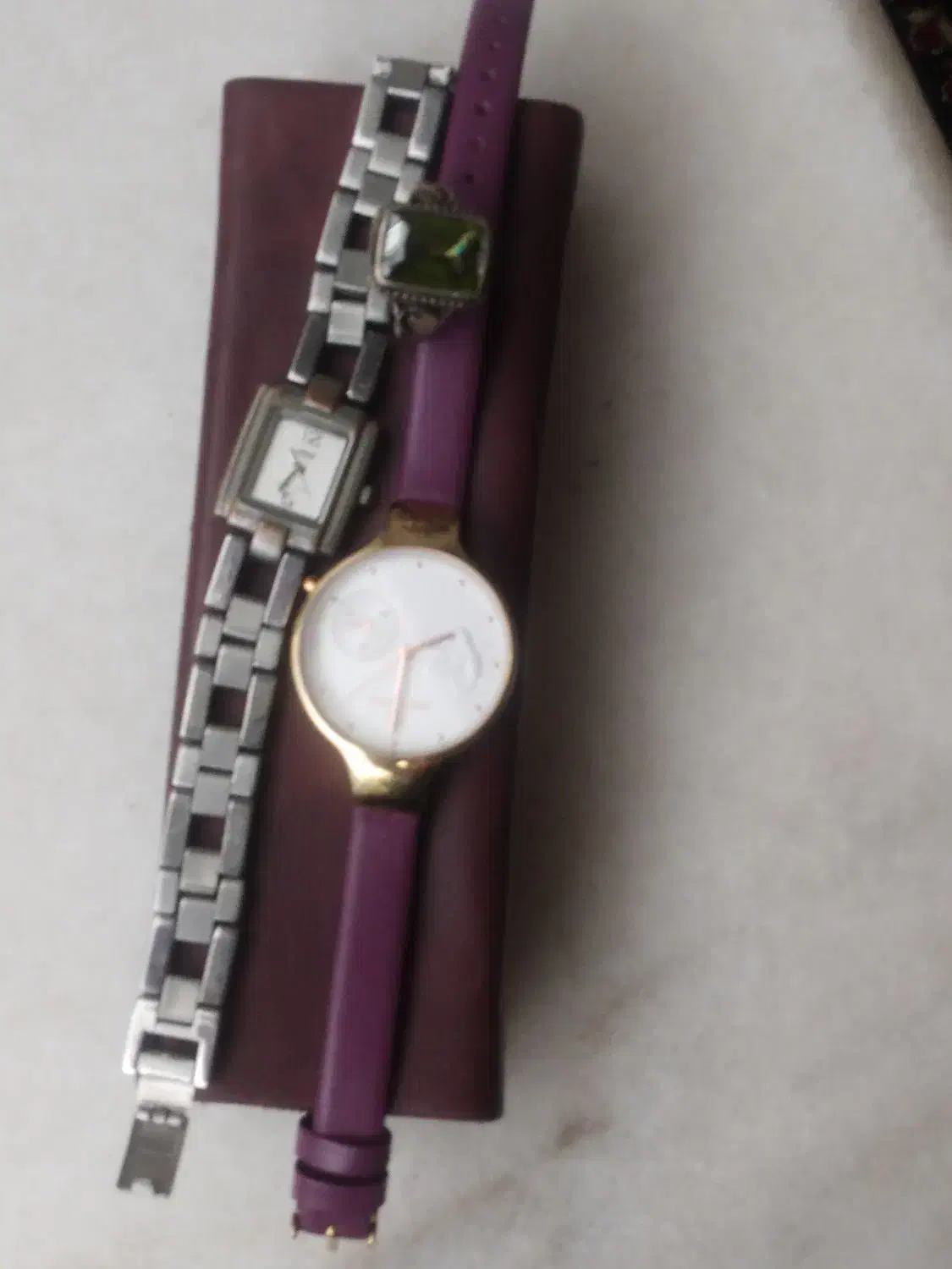 ساعت مچی زنانه بایک انگشتر|ساعت|سمنان, |دیوار