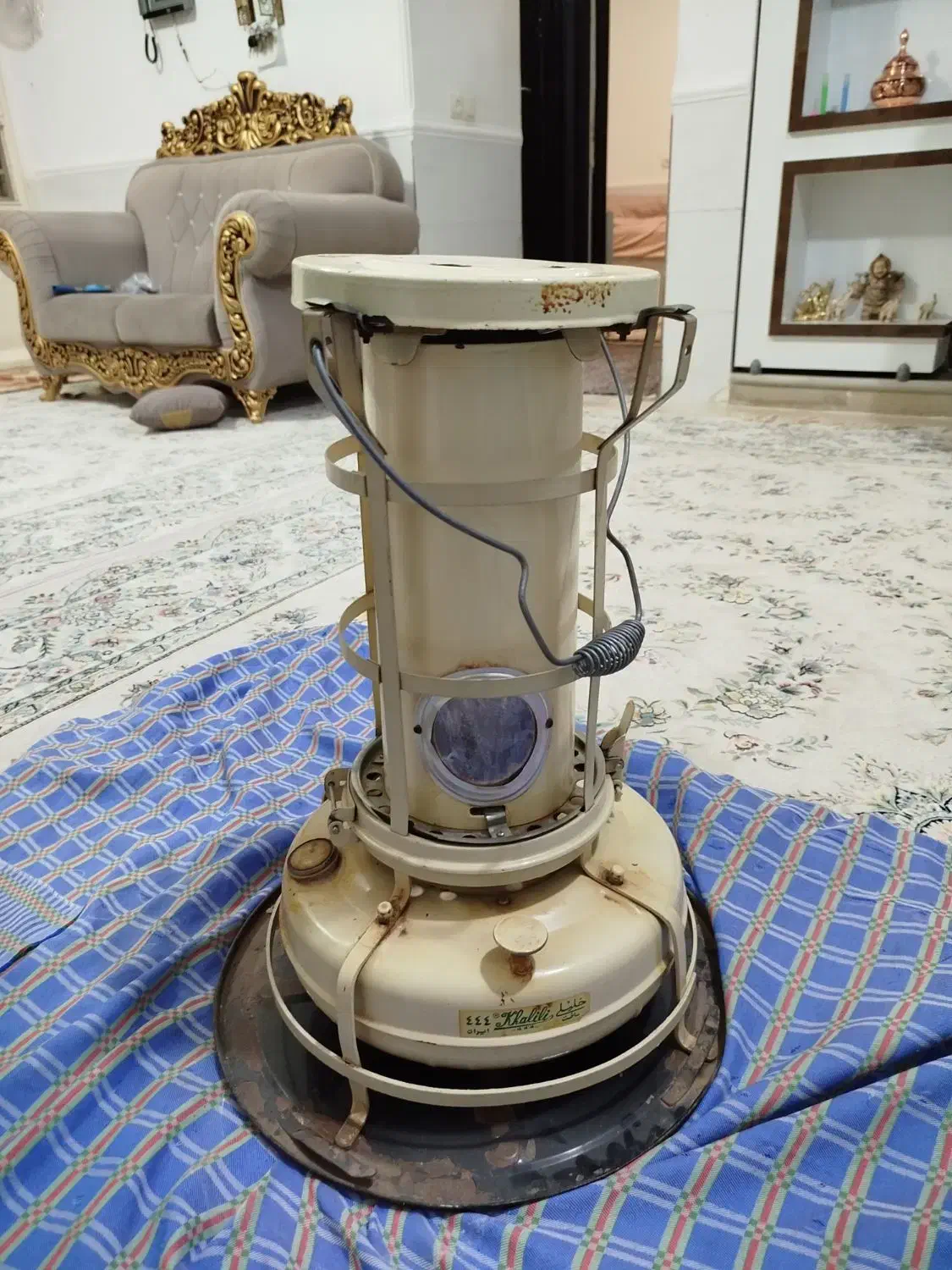 چراغ علاالدین|بخاری، هیتر، شومینه|بم, |دیوار