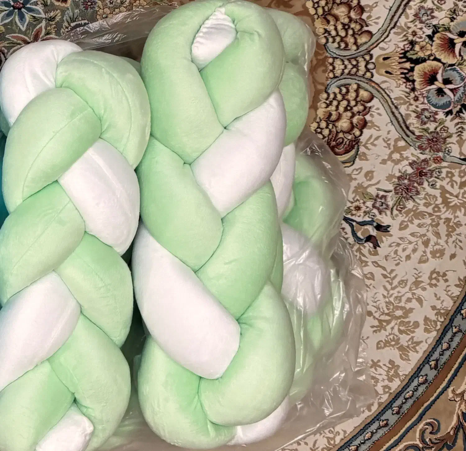 گارد تخت کودک مخمل سه رشته ای کاملا نو و در کارتن|اسباب و اثاث بچه|تهران, زرگنده|دیوار