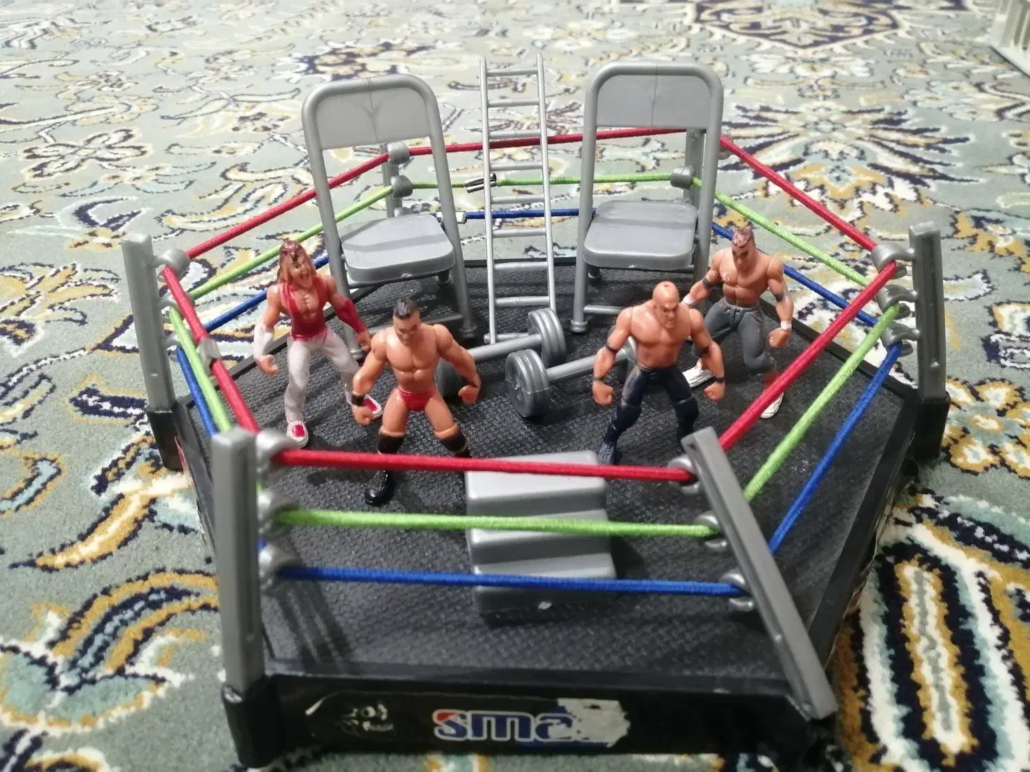رینگ کشتی کج با همه ملزومات|اسباببازی|تربت جام, جامی|دیوار