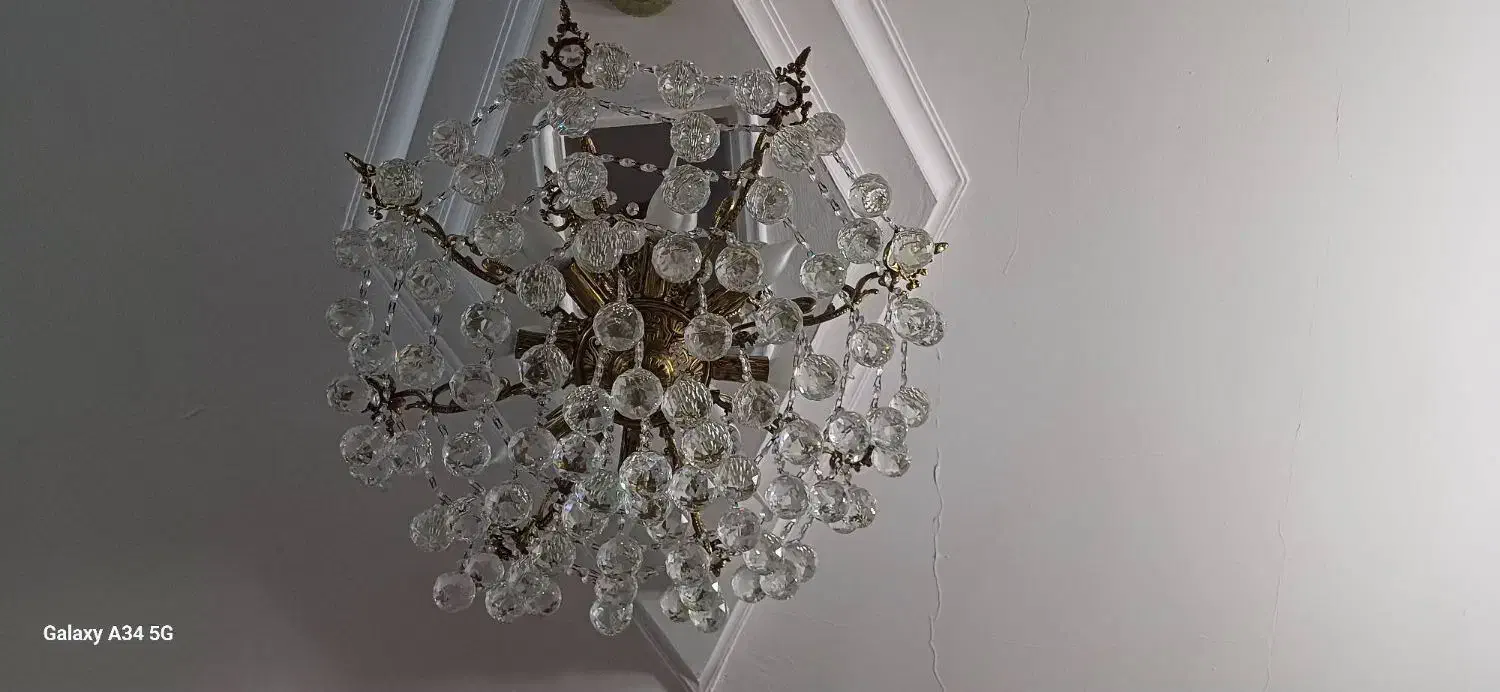 لوستر|لوستر و چراغ آویز|قرچک, شهرک طلائیه|دیوار