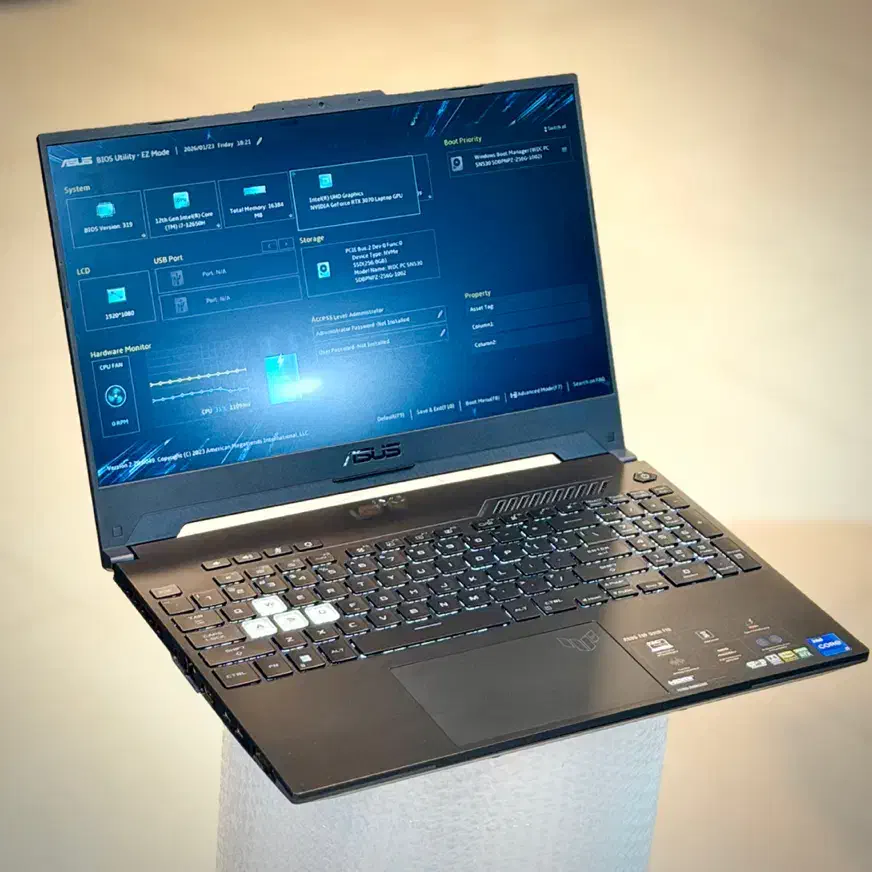 لپتاپ گیمینگ ASUS FX517ZR گرافیک RTX 3070|رایانه همراه|شیراز, ملاصدرا|دیوار