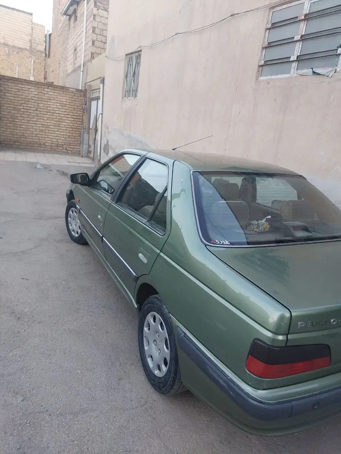فروش پژو پارس مدل ۹۳. سبز انگور ی متالیک|خودرو سواری و وانت|نیشابور, تختی|دیوار