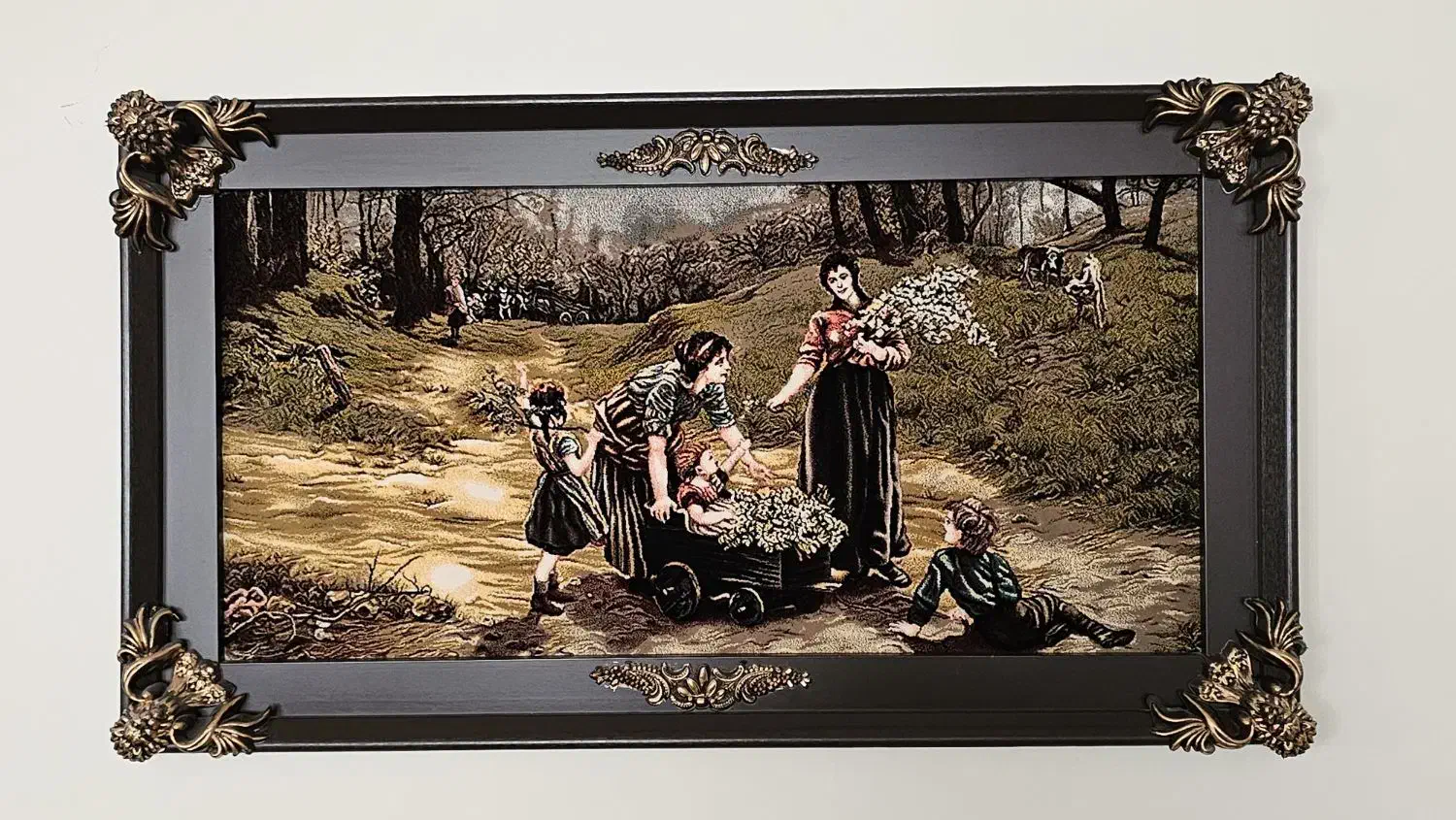 تابلو فرش ۱۲۰۰ شانه|تابلو فرش|کرمانشاه, |دیوار