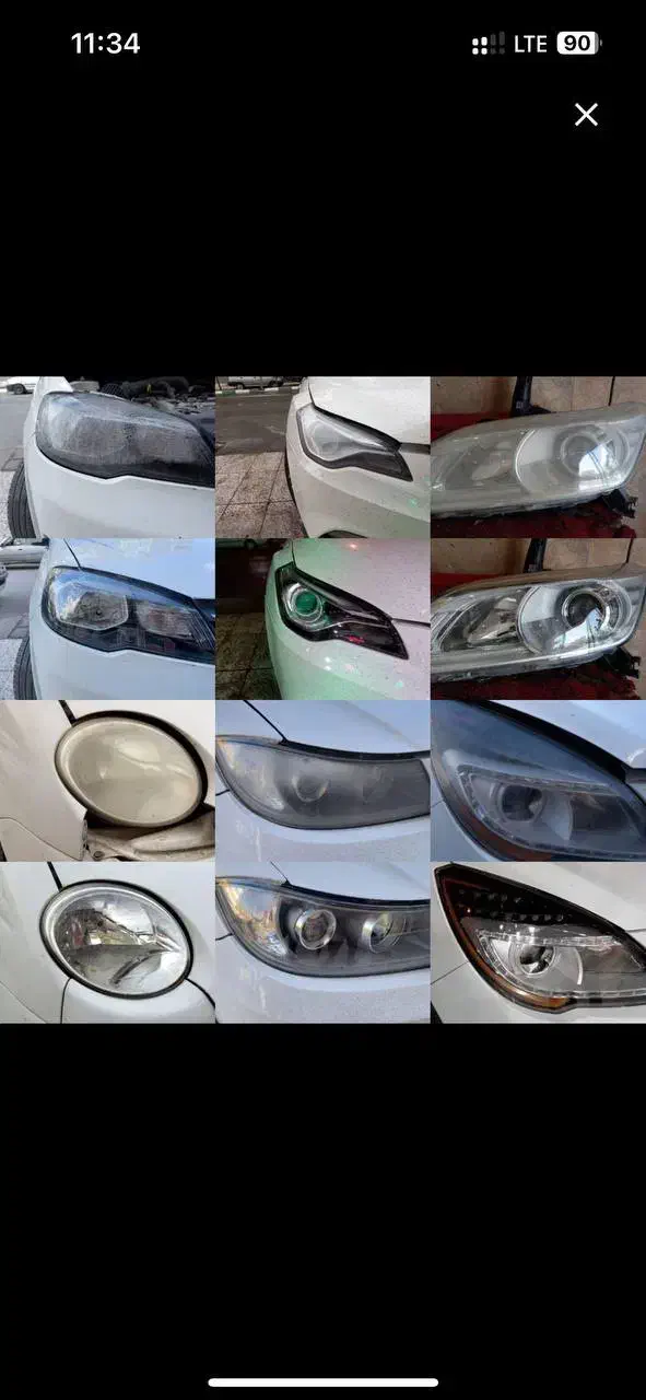 چراغ جک چانگان جیلی بسترن mvm شفاف برلیانس لیفان|قطعات یدکی و لوازم جانبی|بجنورد, |دیوار