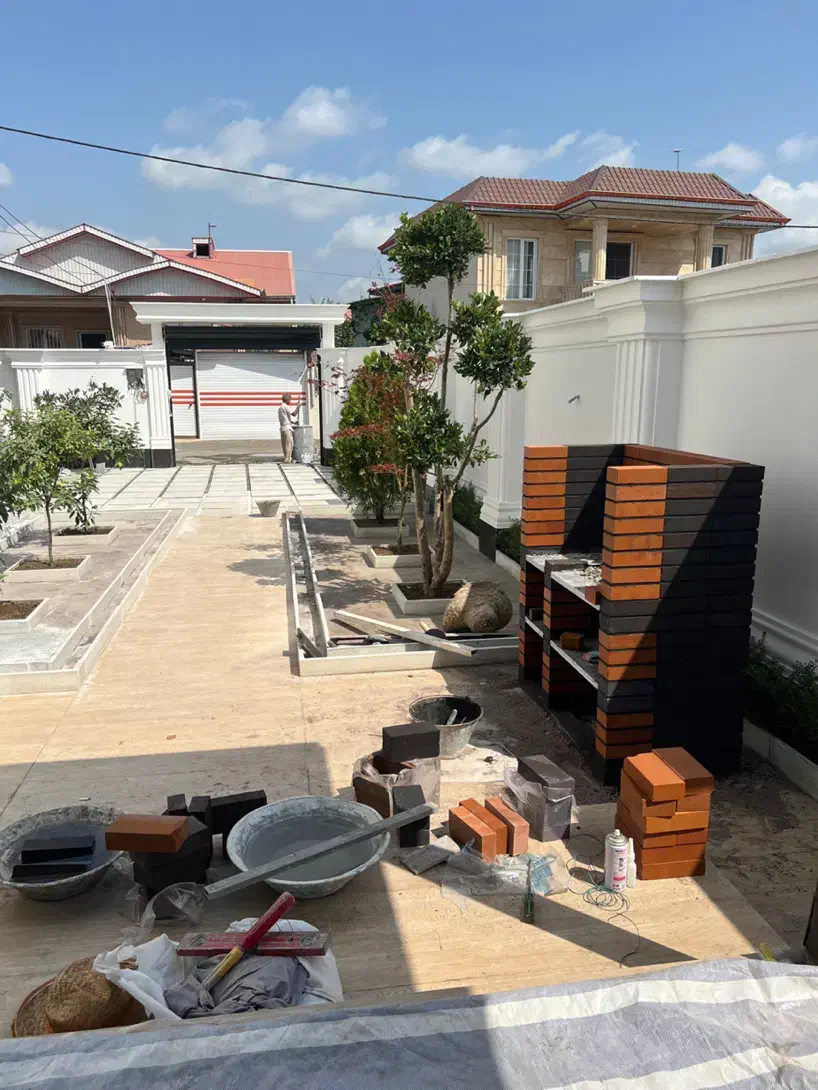 اجرای فضای سبز و محوطه سازی ویلا|خدمات پیشه و مهارت|صومعه‌سرا, |دیوار