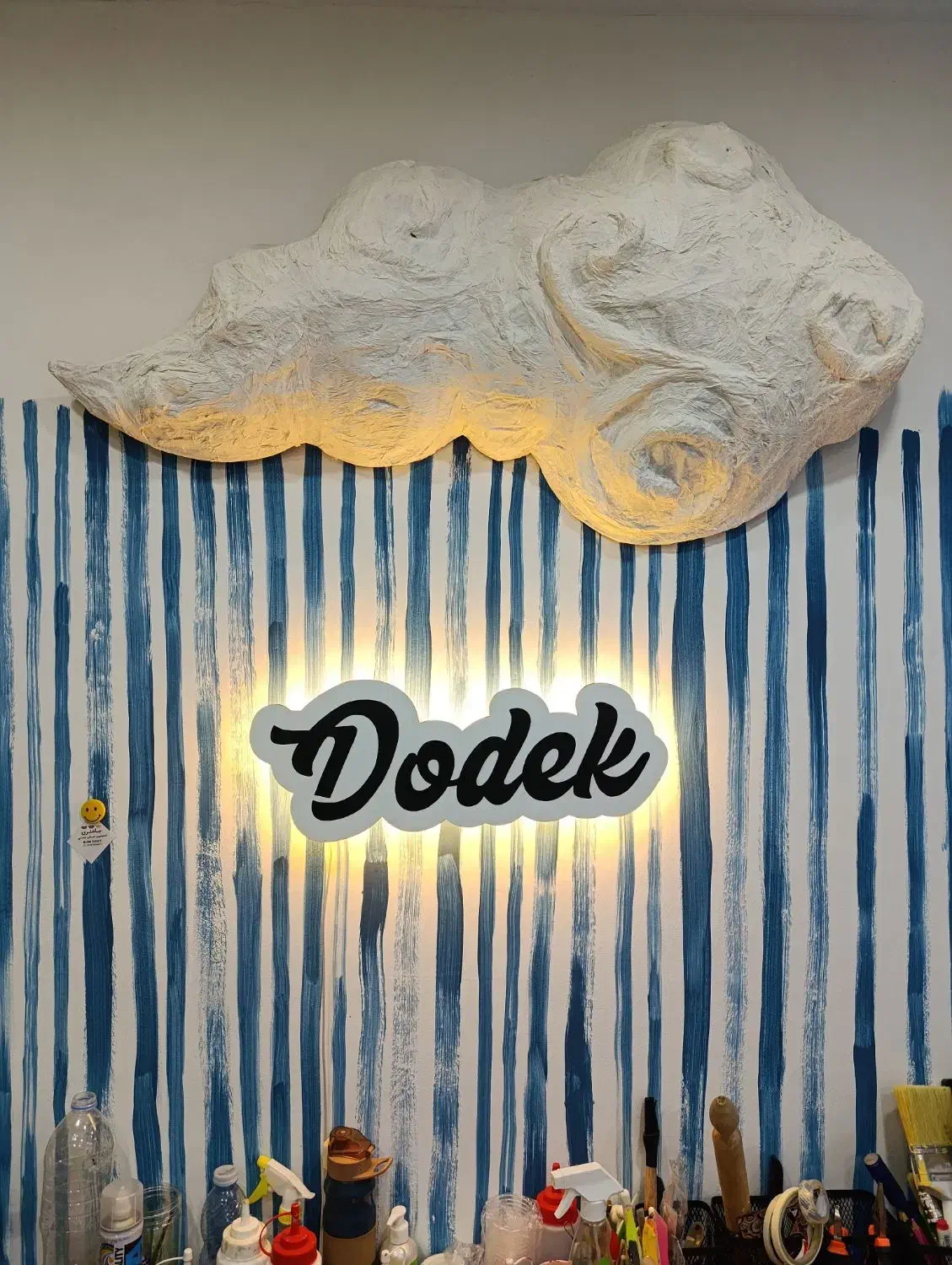 تابلو اسم و لوگو|تابلو، نقاشی، عکس|اسلامشهر, شهرک واوان|دیوار