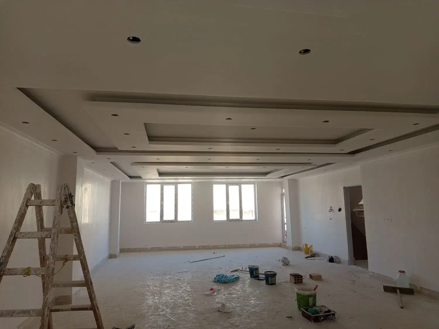 نقاش درب پنجره آهنی کناف|خدمات پیشه و مهارت|ارومیه, |دیوار