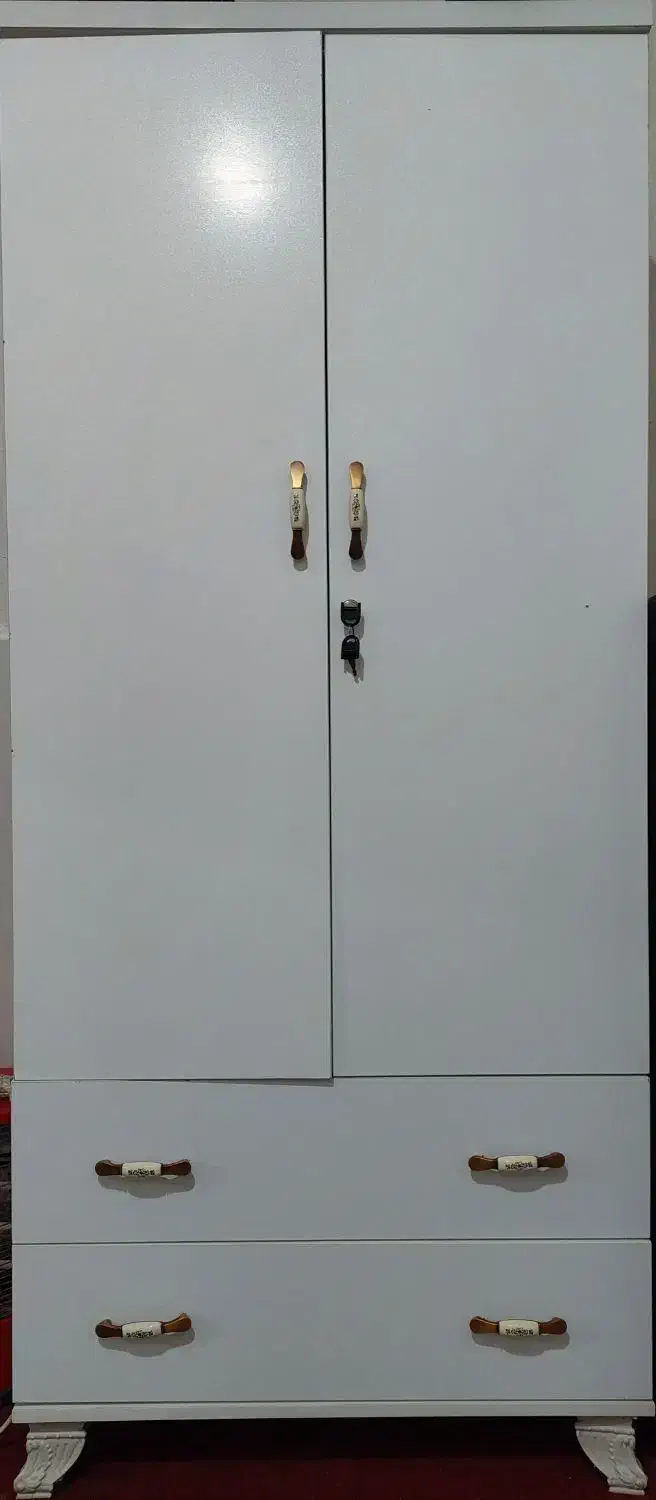 کمد سفید شیک|جاکفشی، کمد، دراور|بهبهان, |دیوار